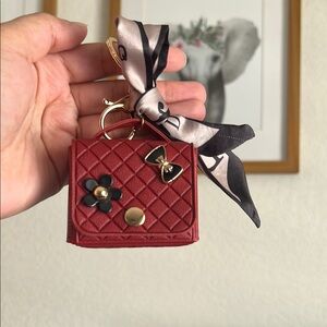 Burgundy Mini Handbag